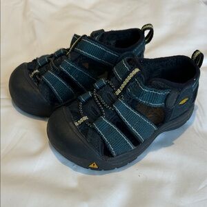 KEEN Blue and Black Waterproof Sandals
